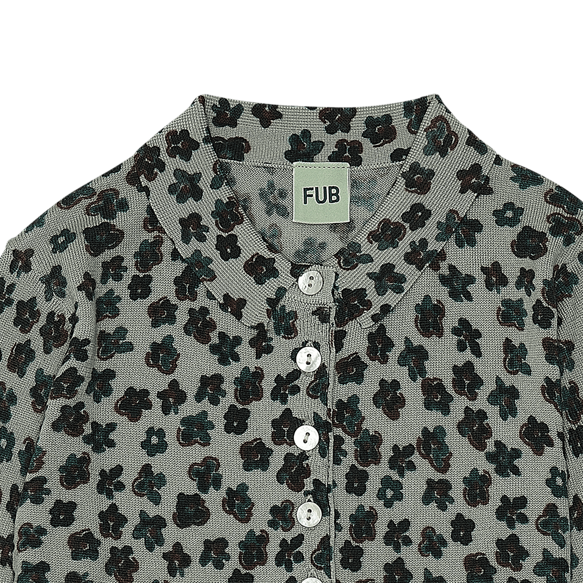 Fub® Kötöttruha - Pale sage/Forest - Fub - Ruhák és szoknyák - OduStore