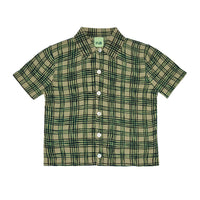 Fub® Organikus pamut kockás ing - khaki/deep green - Fub - Felsők és pulóverek