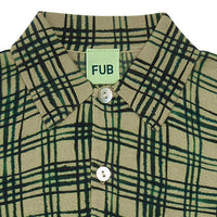 Fub® Organikus pamut kockás ing - khaki/deep green - Fub - Felsők és pulóverek