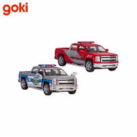 Goki® 2014 Chevrolet® Silverado police/firetruck - OduStore - Járművek - Goki