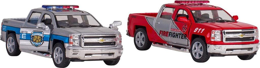 Goki® 2014 Chevrolet® Silverado police/firetruck - OduStore - Járművek - Goki