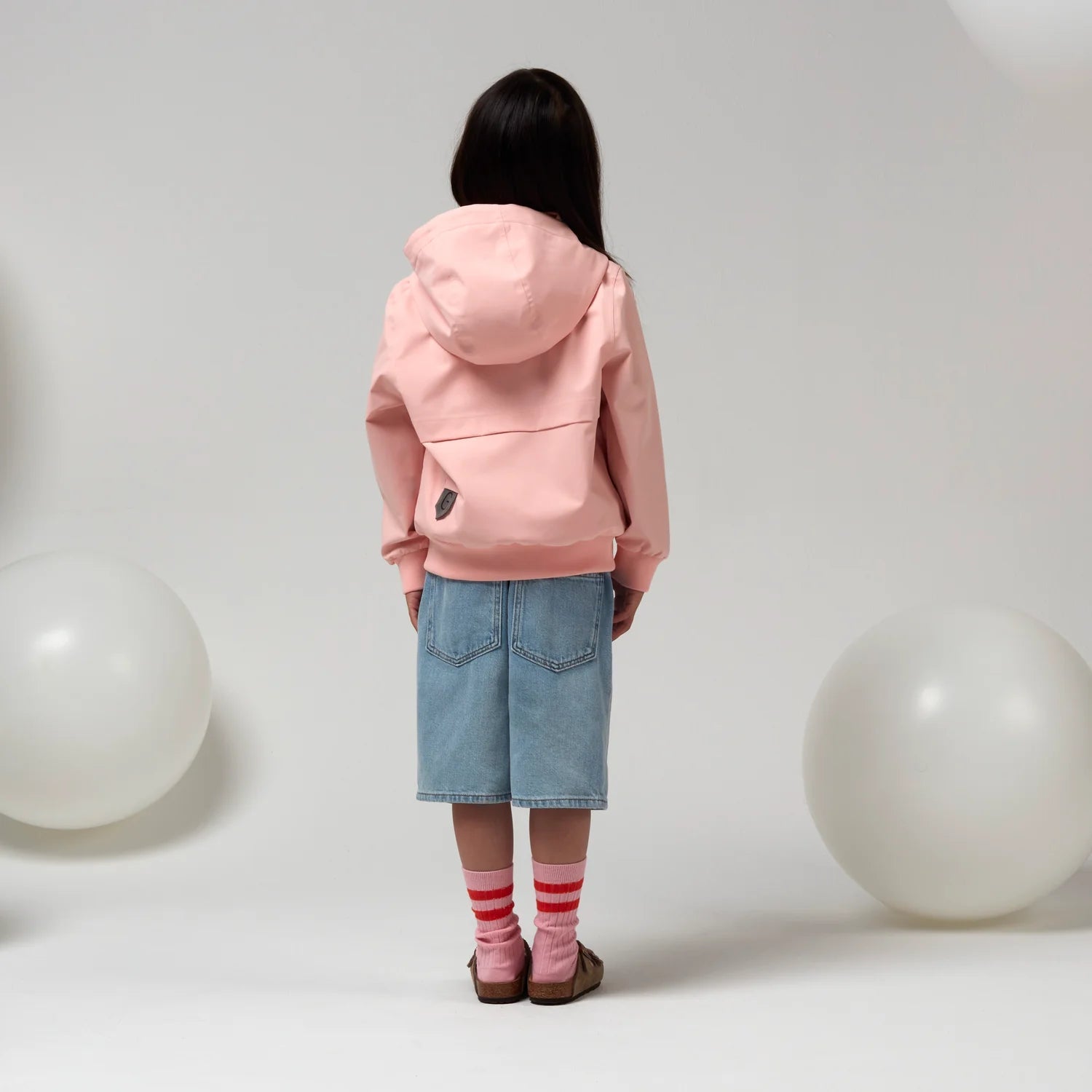 Gosoaky® BLUE BIRD - first blush pink kapucnis kabát - Gosoaky - Felsőruházat - OduStore