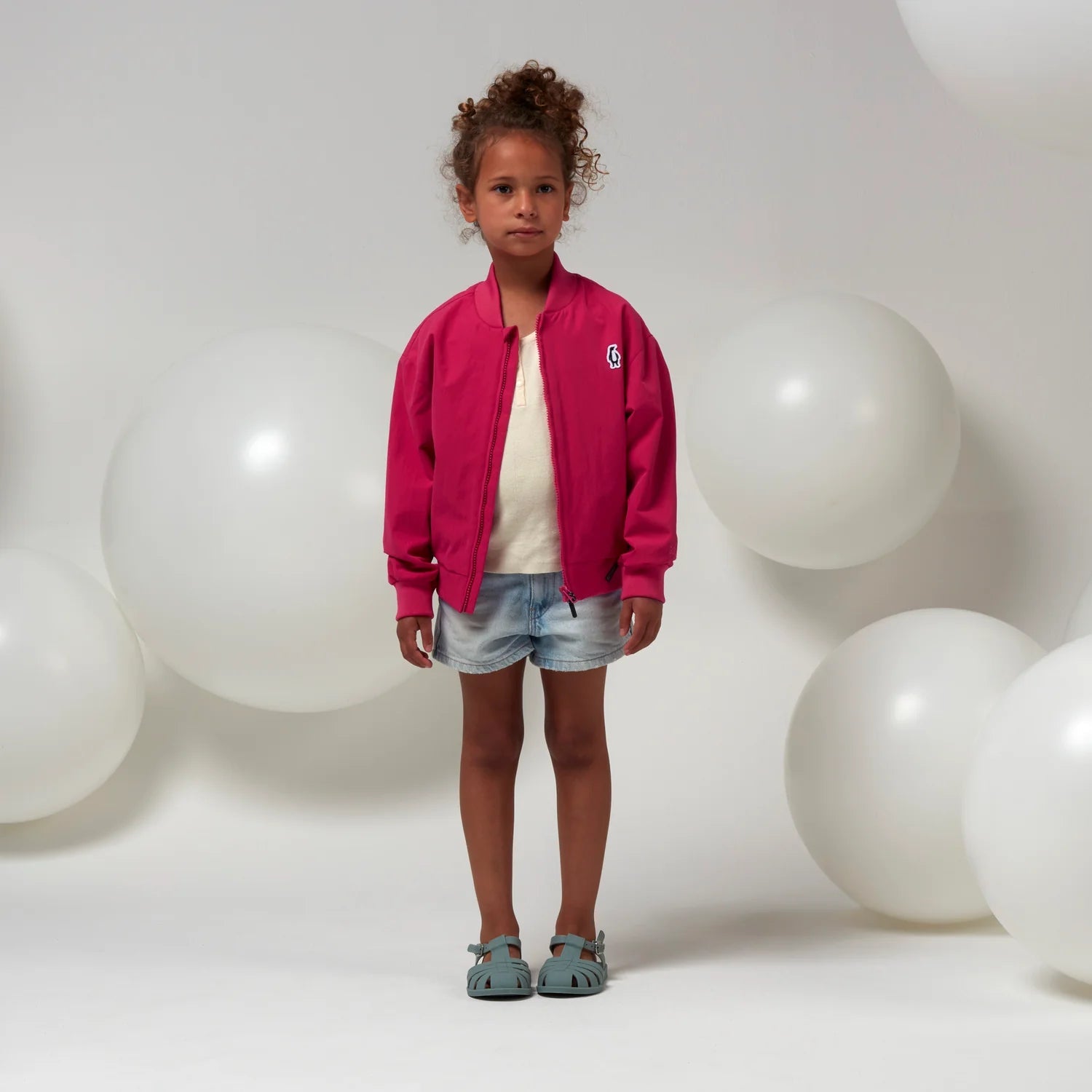 Gosoaky® BRIGHT MONKEY - cabaret pink bomber kabát - Gosoaky - Felsőruházat - OduStore