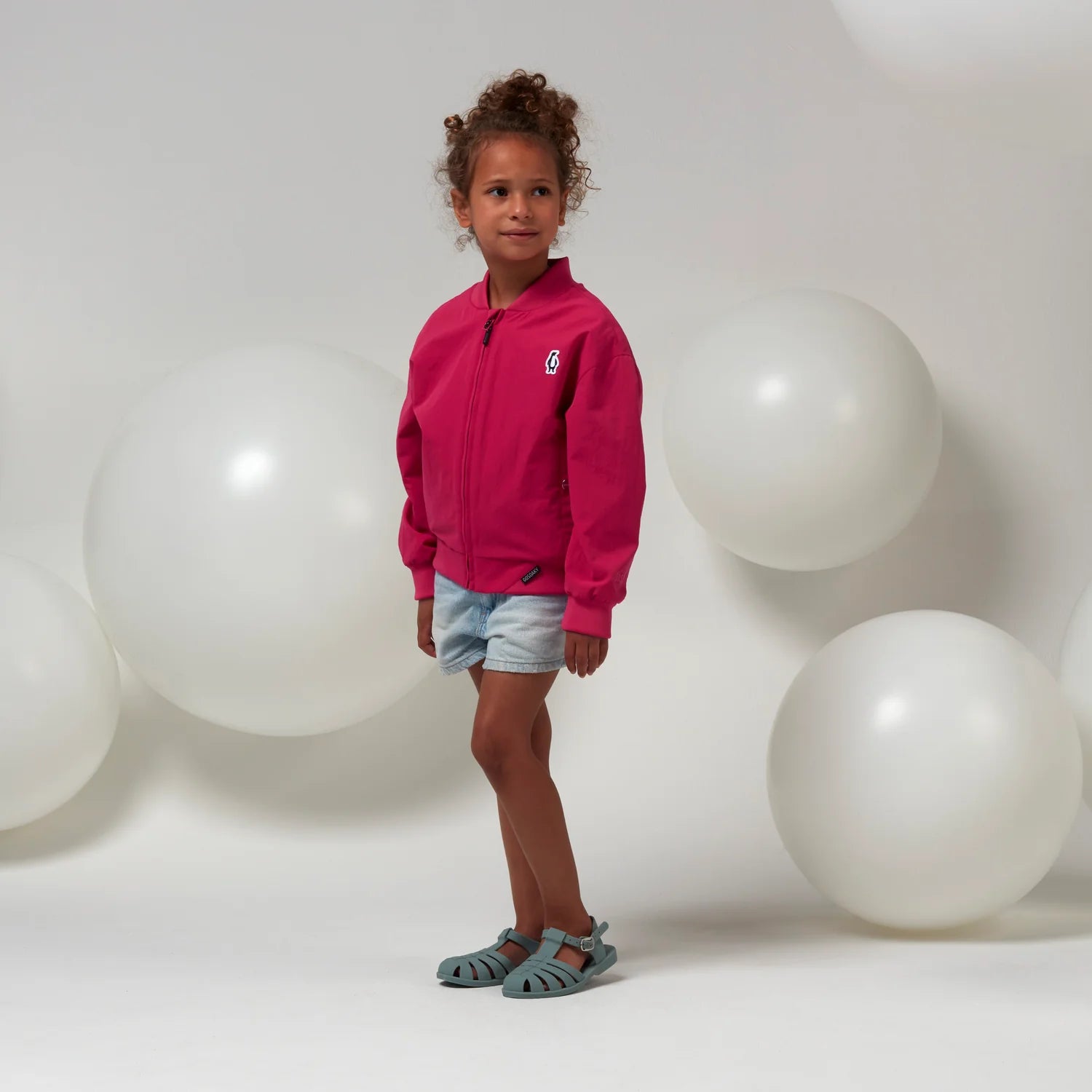 Gosoaky® BRIGHT MONKEY - cabaret pink bomber kabát - Gosoaky - Felsőruházat - OduStore