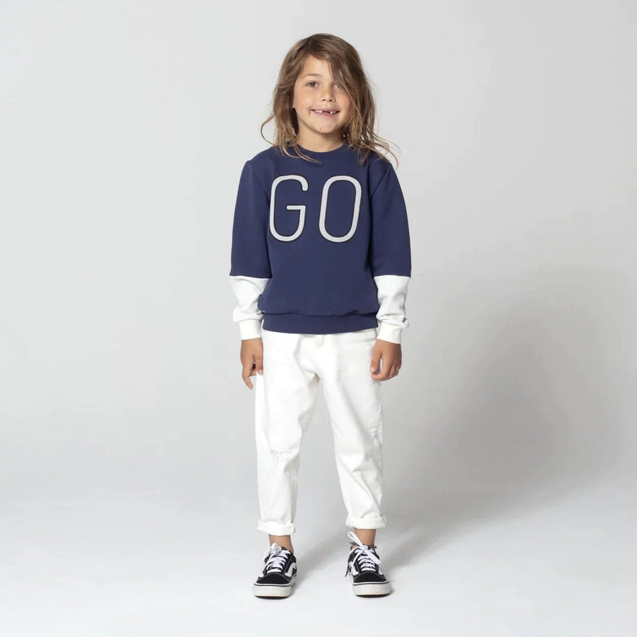 Gosoaky® Go™ Sötétkék pulóver - 122 - 128 - Gosoaky - Felsők és pulóverek