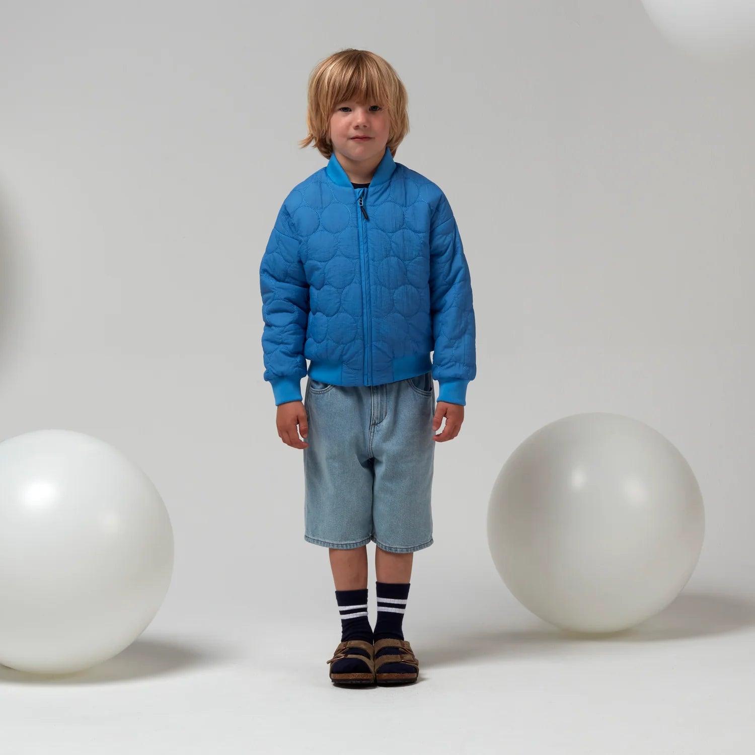 Gosoaky® PIG OUT - azure blue steppelt bomber kabát - Gosoaky - Felsőruházat - OduStore