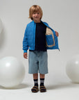 Gosoaky® PIG OUT - azure blue steppelt bomber kabát - Gosoaky - Felsőruházat - OduStore