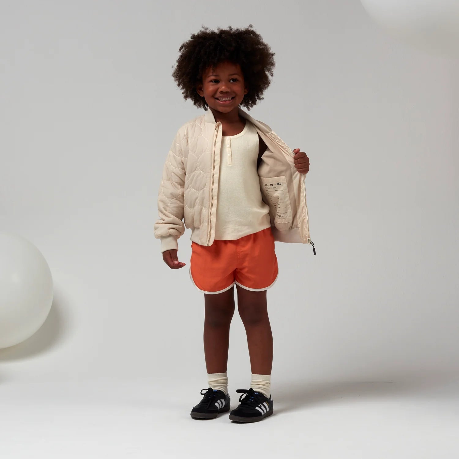 Gosoaky® PIG OUT - white gap grey - steppelt bomber kabát - Gosoaky - Felsőruházat - OduStore