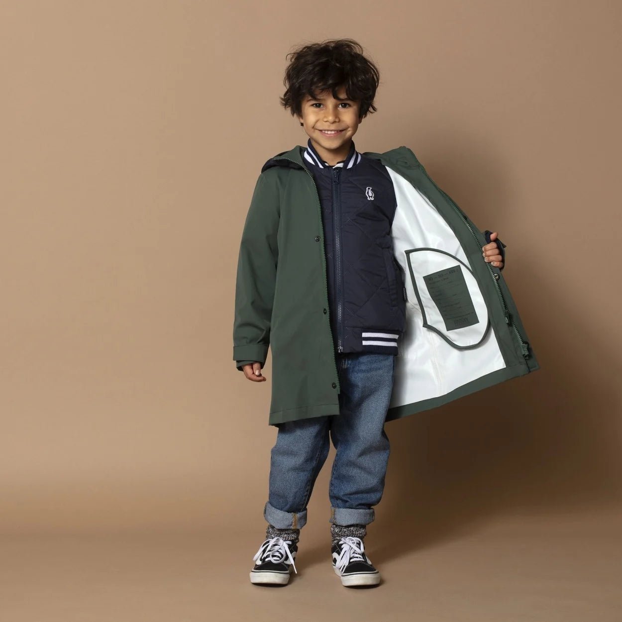 Gosoaky® Sharky shark 2in1 kabát - Trekking green - Gosoaky - Felsőruházat