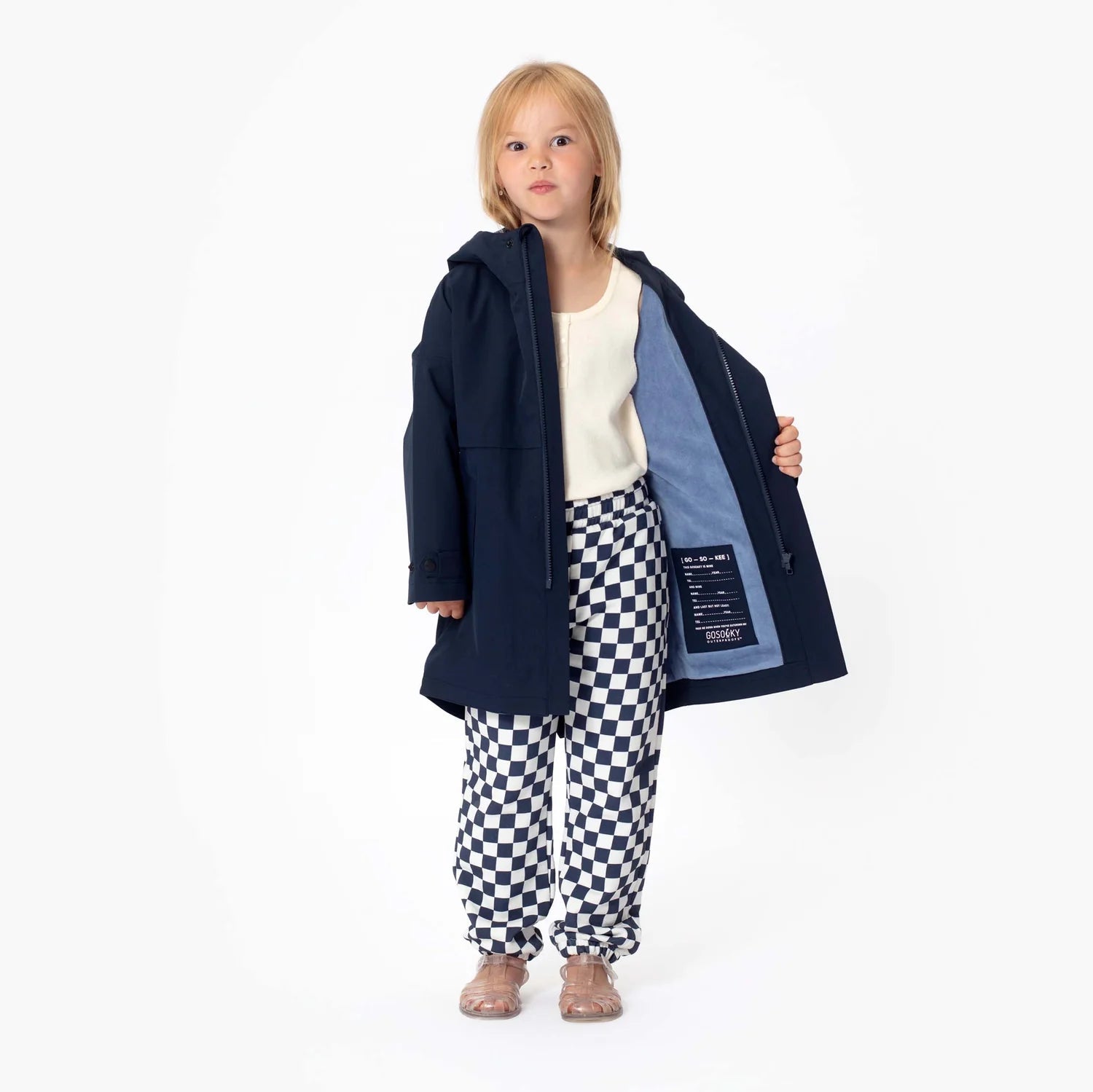 Gosoaky® Spring Fox vékony parka kabát - True Blue - Gosoaky - Felsőruházat - OduStore