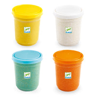 Djeco®  Gyurma - Pillegyurma- 4 csillámos szín - 4 pots of glittery play dough