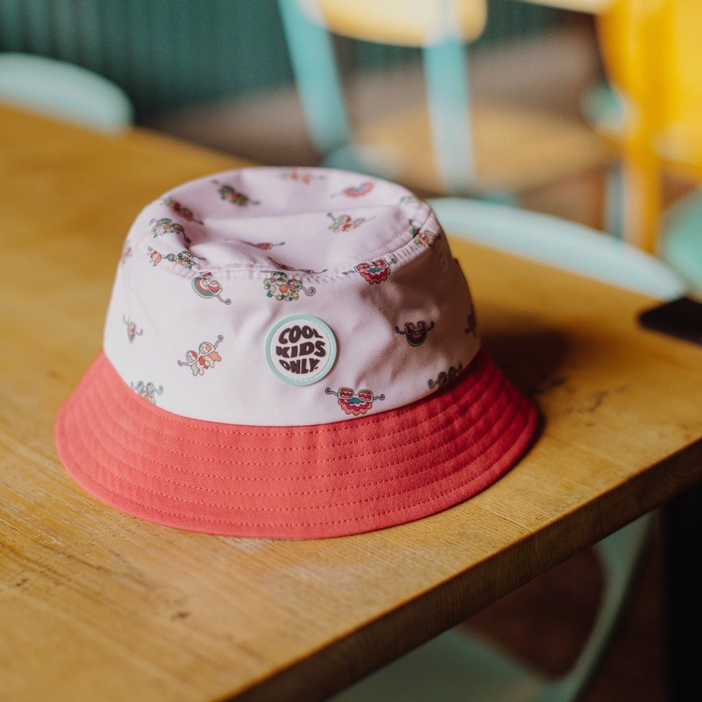 Hello Hossy® Halászsapka Cool Days rózsaszín 6+ - Hello Hossy - Sapka, sál, kesztyű