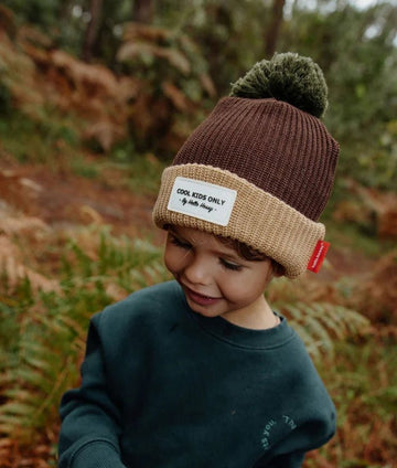 Hello Hossy® Sapka - Block Pistachio Beanie - Hello Hossy - Sapka, sál, kesztyű - OduStore