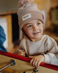 Hello Hossy ® Sapka Cool Kids/Mums/Dads - Block Coffee - Hello Hossy - Sapka, sál, kesztyű