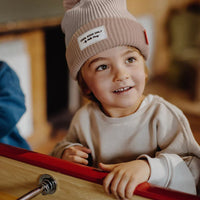 Hello Hossy ® Sapka Cool Kids/Mums/Dads - Block Coffee - Hello Hossy - Sapka, sál, kesztyű
