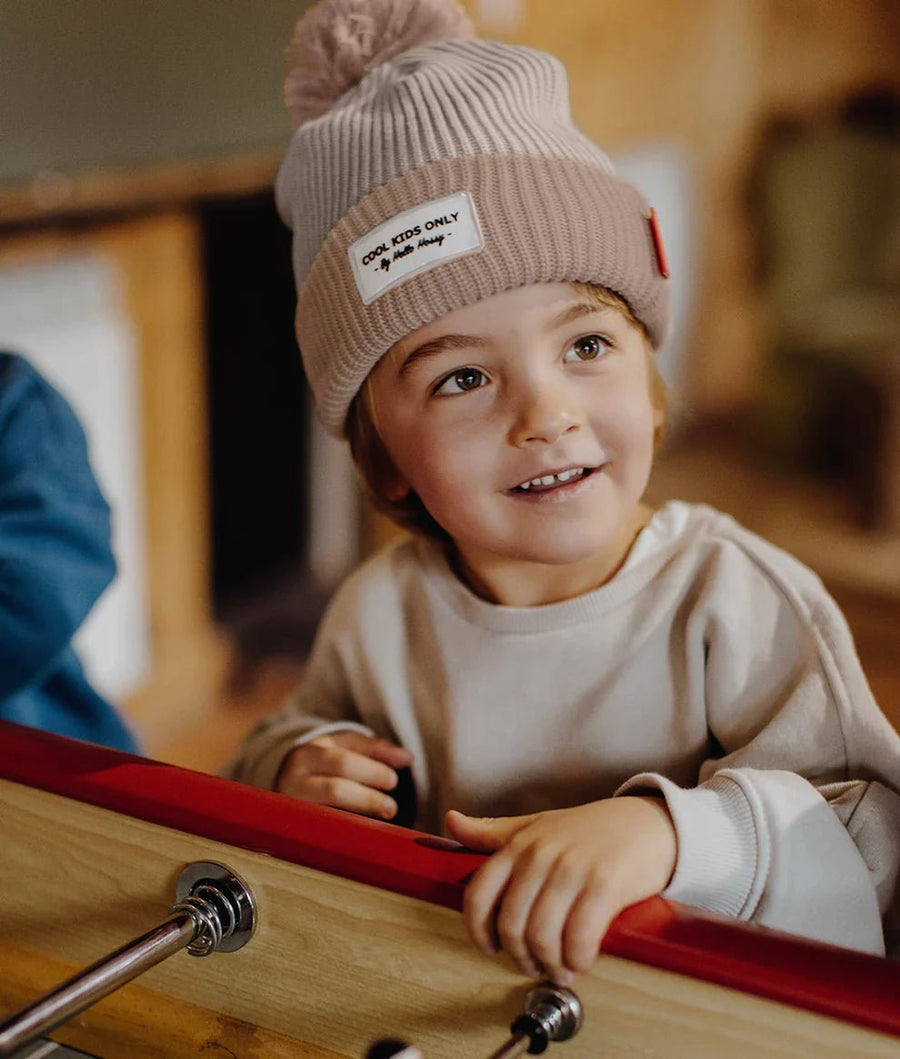 Hello Hossy ® Sapka Cool Kids/Mums/Dads - Block Coffee - Hello Hossy - Sapka, sál, kesztyű