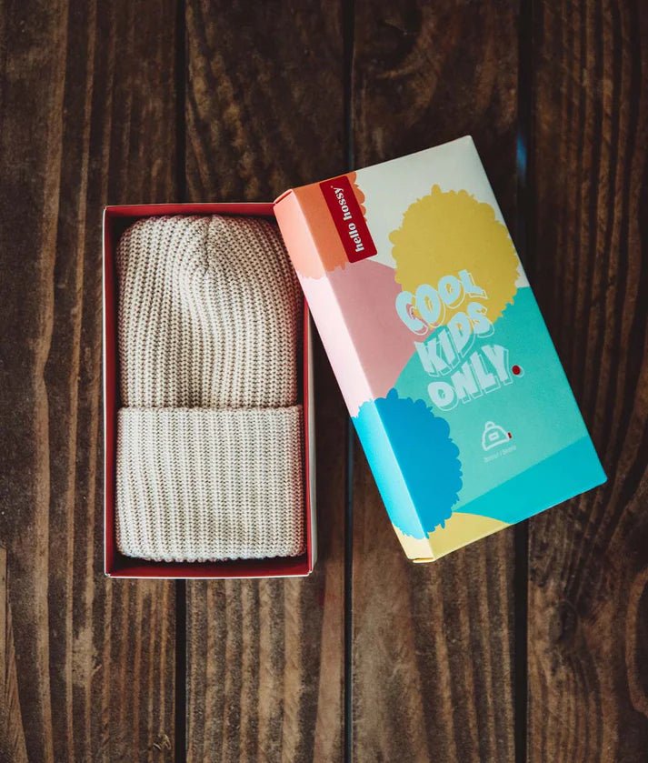 Hello Hossy ® Sapka - Flow Creamy - Hello Hossy - Sapka, sál, kesztyű - OduStore