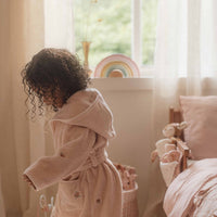 Little Dutch Hímzett gyerek köntös 86/92 - Blossom