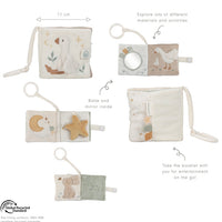 Little Dutch® Textil babakönyv kicsi - Newborn Naturals