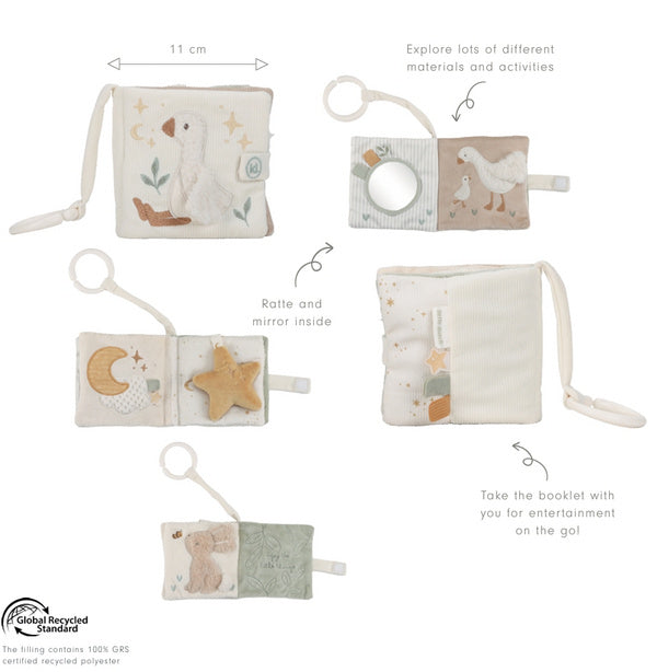 Little Dutch® Textil babakönyv kicsi - Newborn Naturals