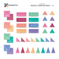 Connetix® Pastel Starter Pack 64 db-os