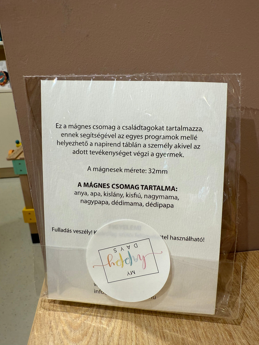 Myhappydays® Családtagok mágnes csomag