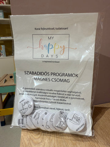 Myhappydays® Szabadidõs mágnes csomag