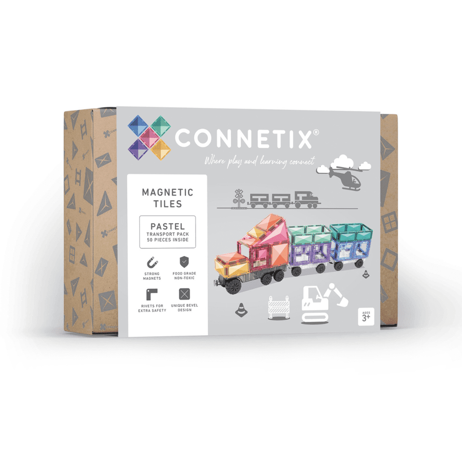 Connetix®Pastel Transport pack - 50 db-os