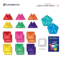 Connetix Light Star Pack 28 db-os