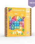 Connetix Glitter Castle Pack 48 pcs