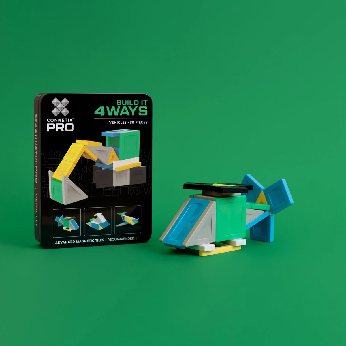 Connetix PRO Build It 4 Ways Vehicles Pack 30 db-os - Járműépítő