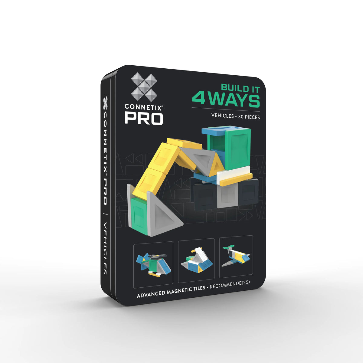 Connetix PRO Build It 4 Ways Vehicles Pack 30 db-os - Járműépítő