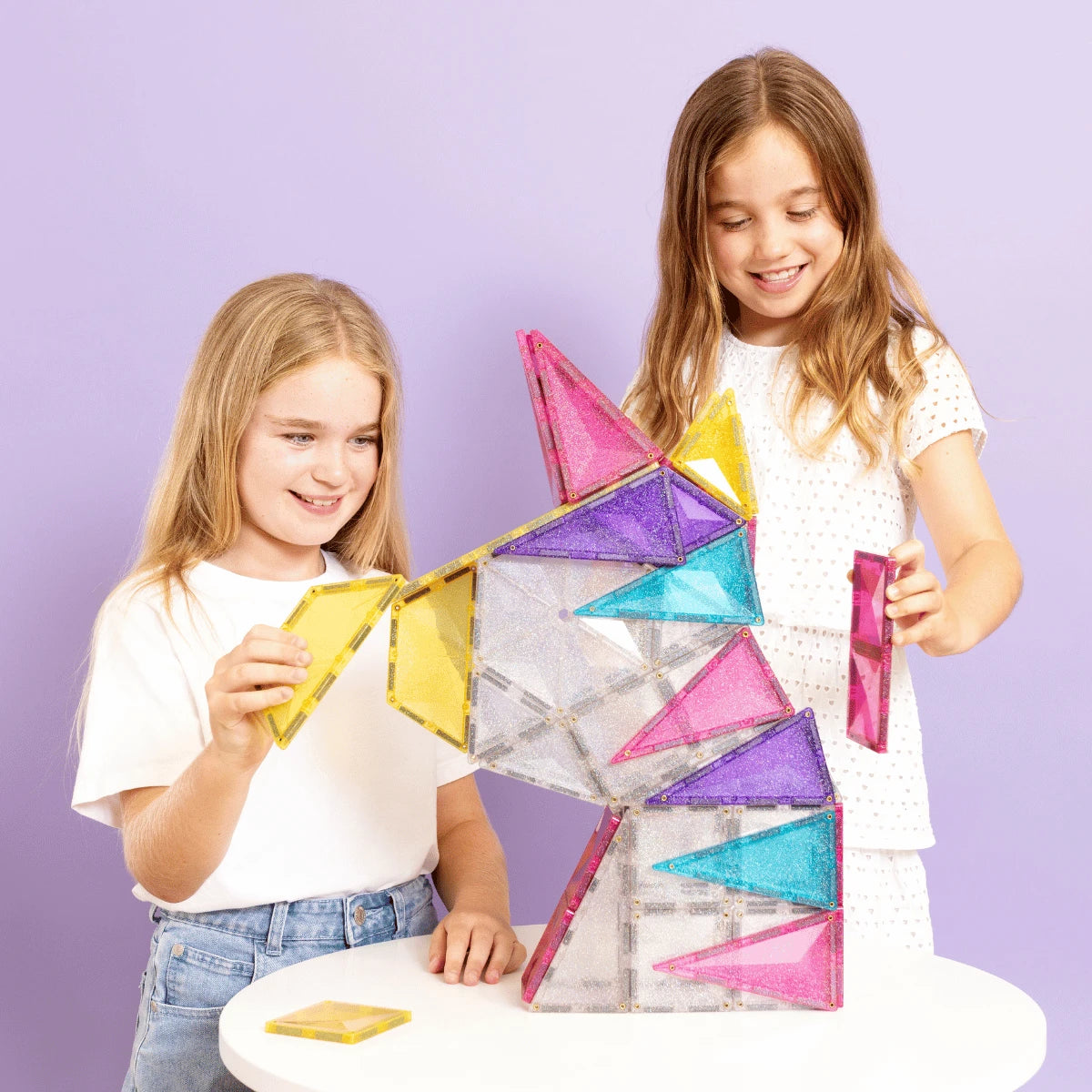 Connetix Glitter Unicorn Pack 56 db-os