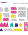 Connetix Glitter Unicorn Pack 56 db-os