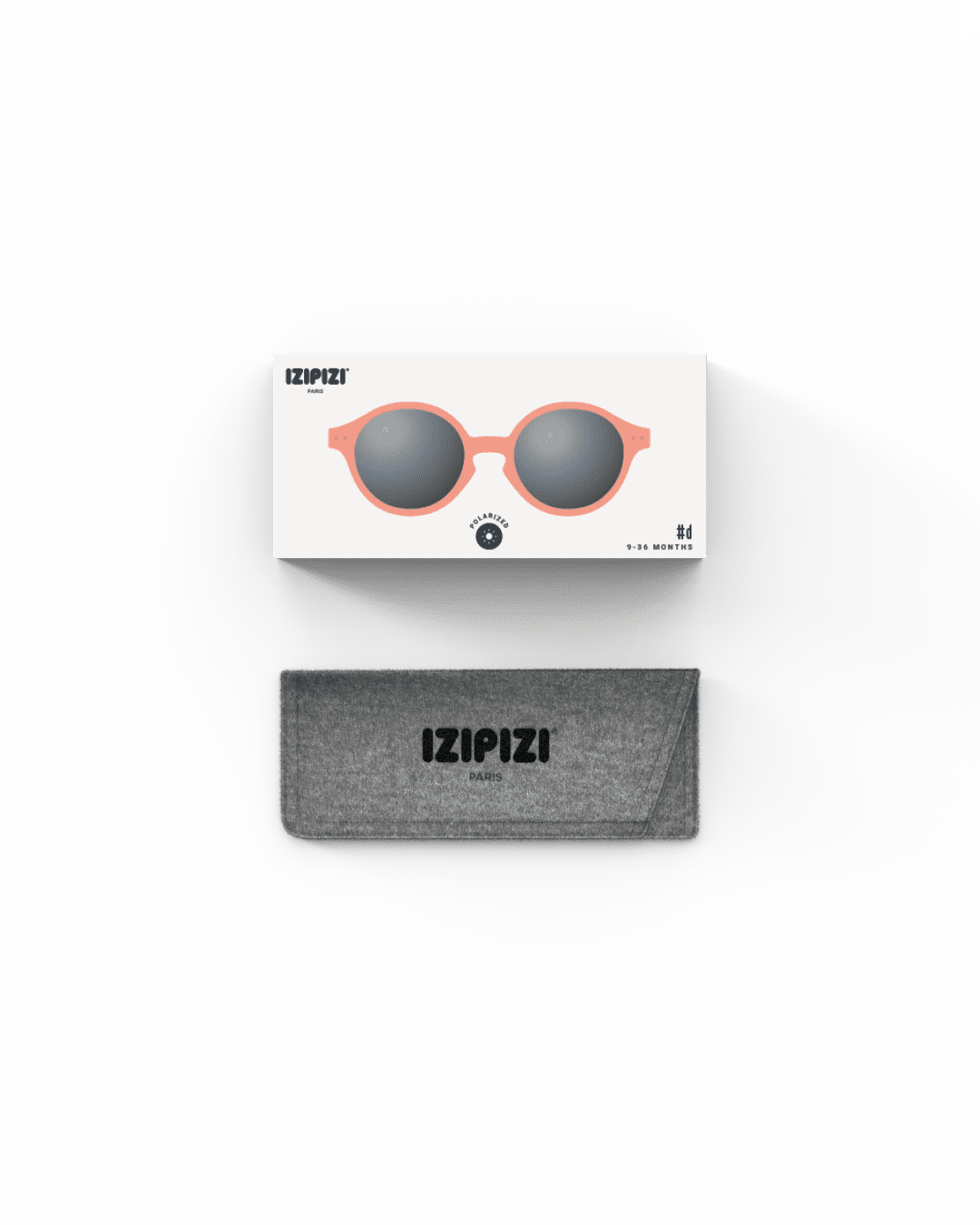 Izipizi® Kids napszemüveg D 9 - 36M - Apricot, Grey Lenses - IZIPIZI - Napszemüveg - OduStore