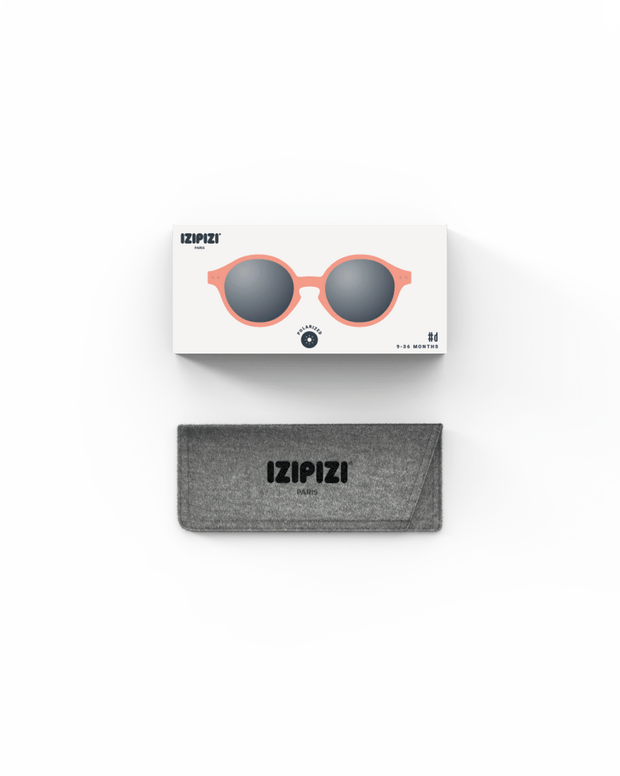 Izipizi® Kids napszemüveg D 9 - 36M - Apricot, Grey Lenses - IZIPIZI - Napszemüveg - OduStore