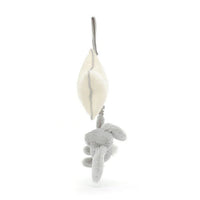 Jellycat® Bashful Silver Bunny Musical Pull - Jellycat - Plüssök - OduStore