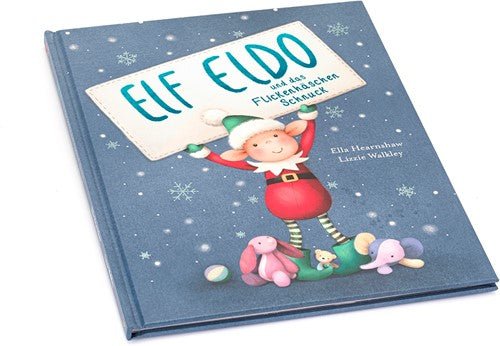 JellyCat ® Elf Eldo und das Flickenhäschen Schnuck - Jellycat - Könyv - OduStore