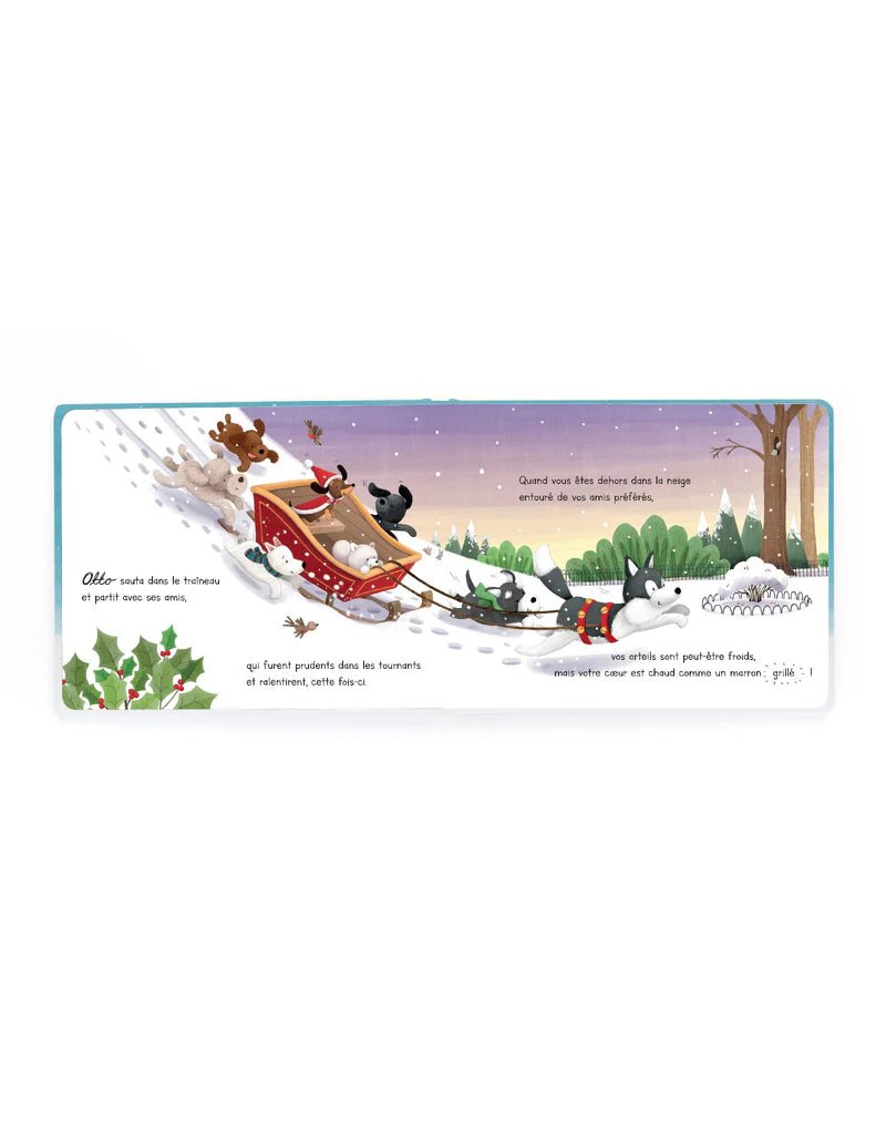 JellyCat ® Le Noël enneigé d'Otto - Jellycat - Könyv - OduStore