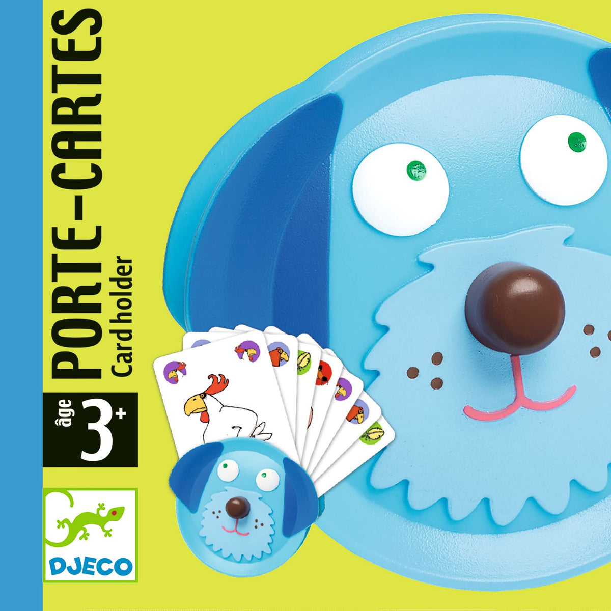 Djeco Kártyatartó - Pici kézi kutyus - Card holder