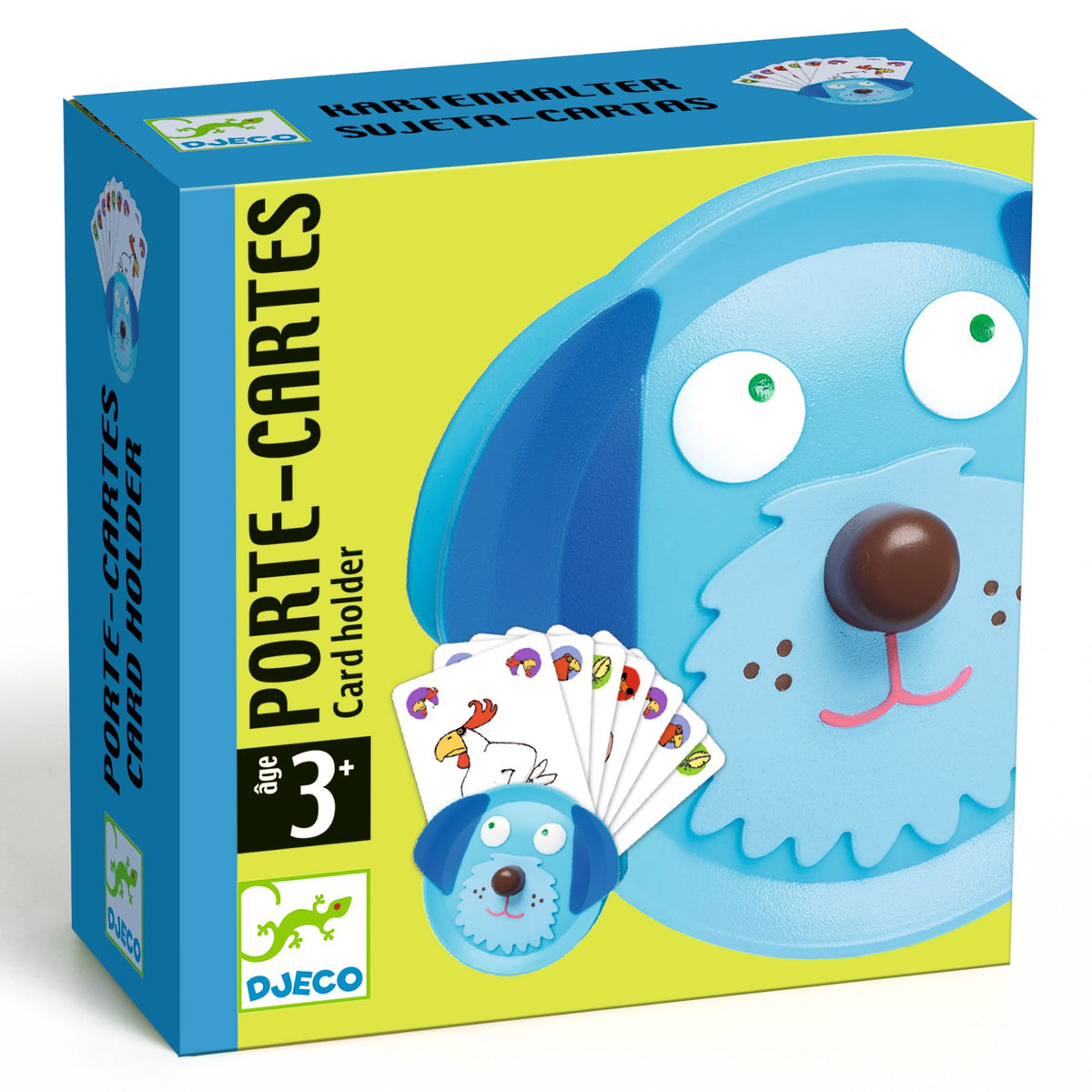 Djeco Kártyatartó - Pici kézi kutyus - Card holder