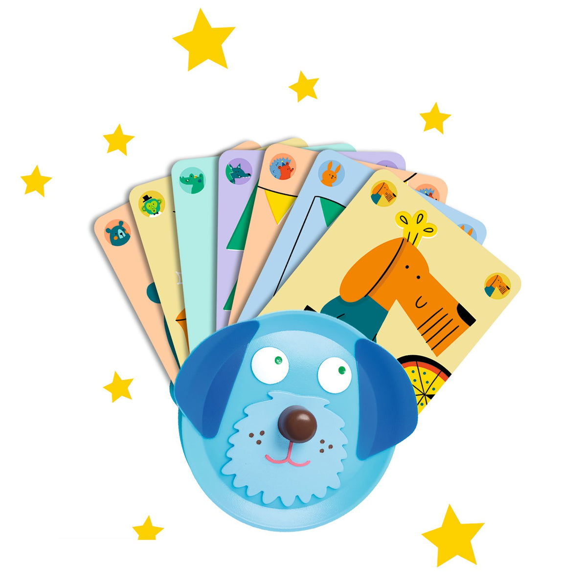 Djeco Kártyatartó - Pici kézi kutyus - Card holder