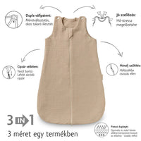Kenguru Gold® Krepp hálózsák - Mogyoró - Kenguru Gold - Hálózsák - OduStore