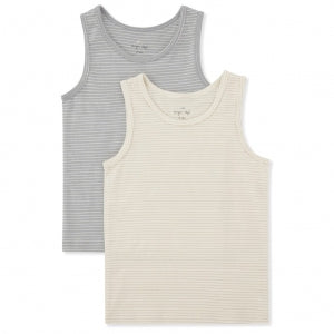 Konges Sløjd Basic Ujjatlan Felső - Sleet/Oxford Tan Line