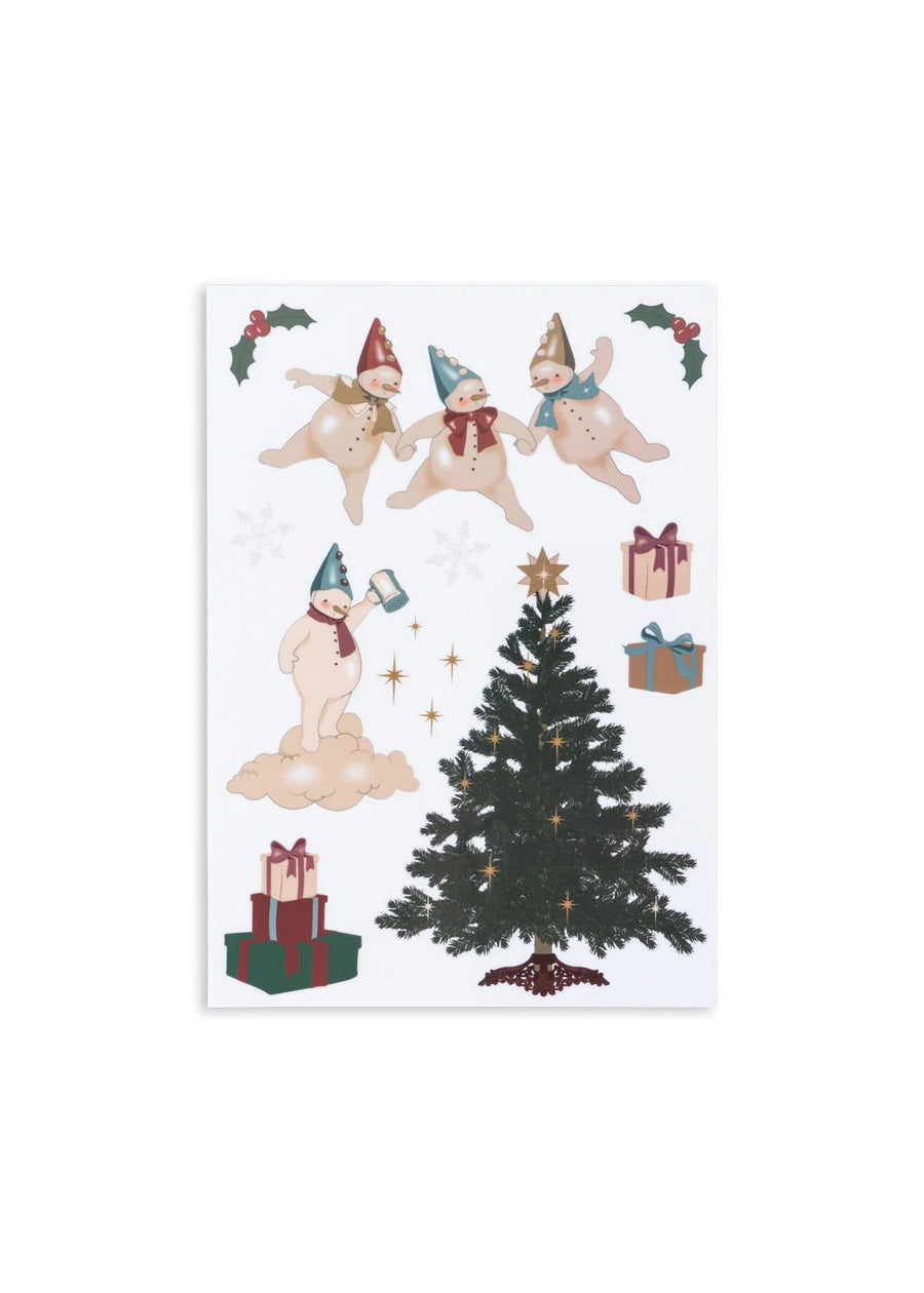 Konges Slojd® Ablak matrica szett - Let it snow - Konges Sløjd - Dekoráció - OduStore