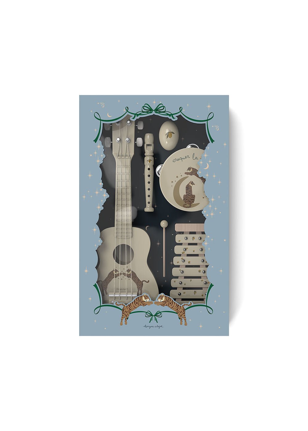 Konges Slojd® All I wish for - Music FSC - Tiger sand - Konges Sløjd - Gyerekjátékok - OduStore