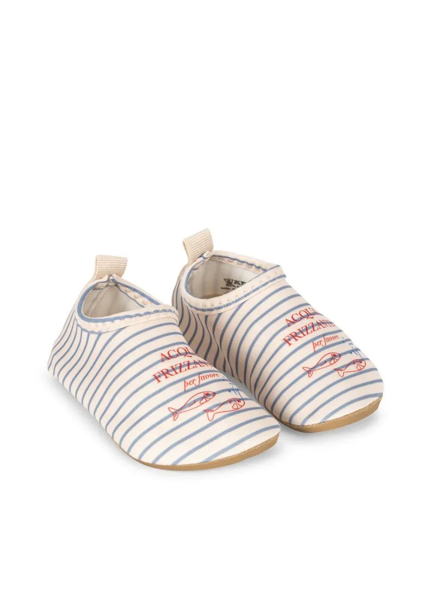 Konges Sløjd Aster Úszócipő - Stripe Bluie - Konges Sløjd - Nyári kellékek