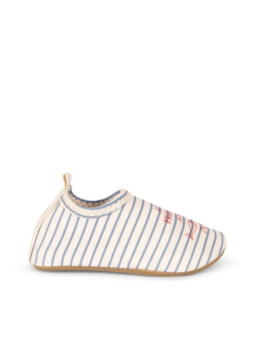 Konges Sløjd Aster Úszócipő - Stripe Bluie - Konges Sløjd - Nyári kellékek