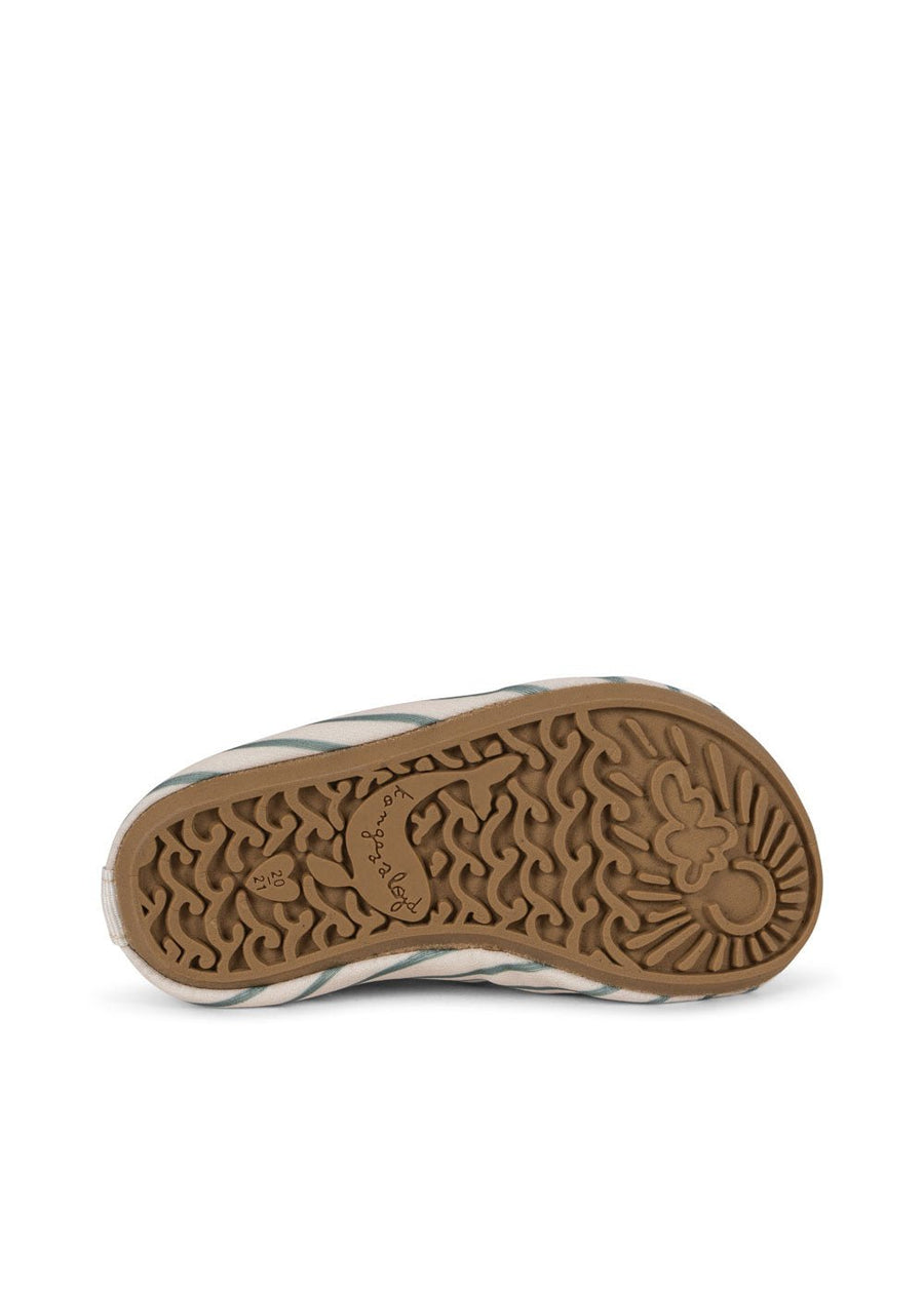 Konges Sløjd® Aster Úszócipő - Tea Stripe - Konges Sløjd - Nyári kellékek - OduStore