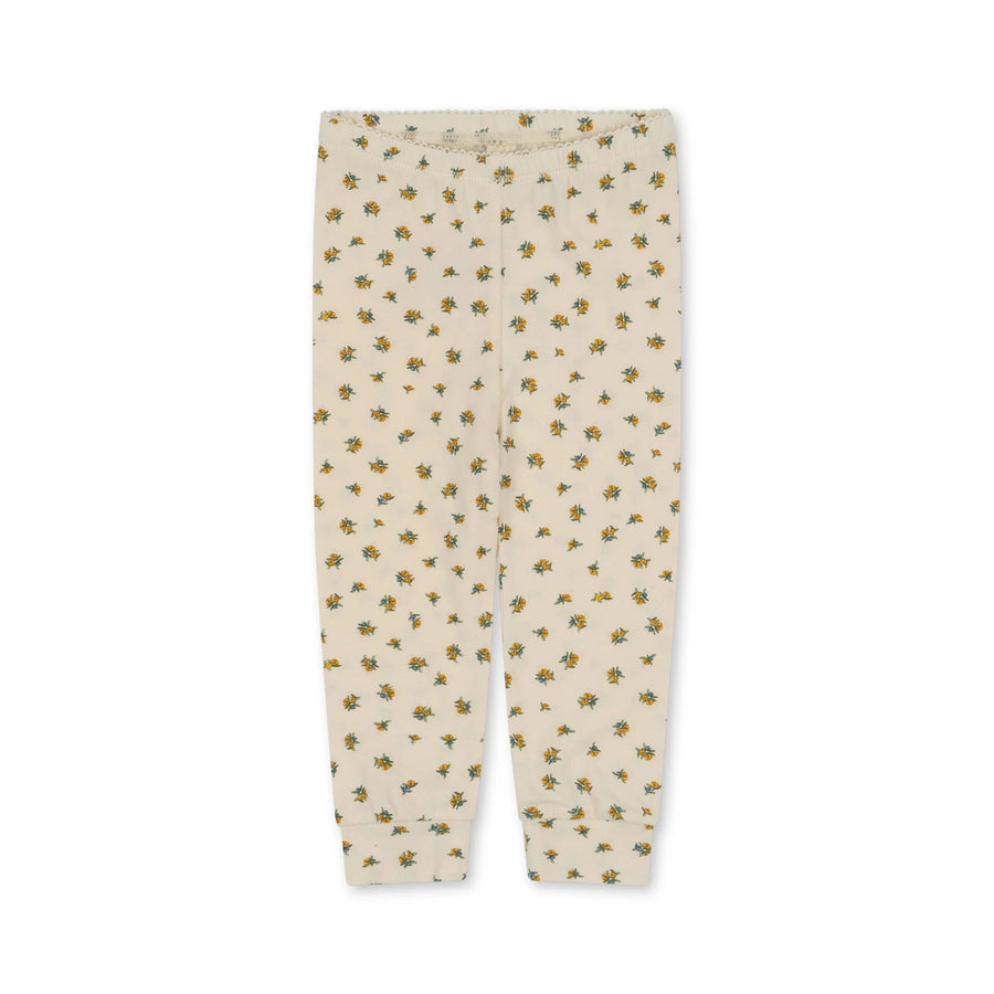 Konges Sløjd® Basic leggings - Peonia limone - Konges Sløjd - Nadrágok és Rövidnadrágok - OduStore